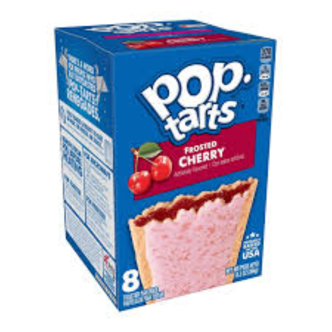 KELLOGGS POP TARTS FROSTED CHERRY 384G
